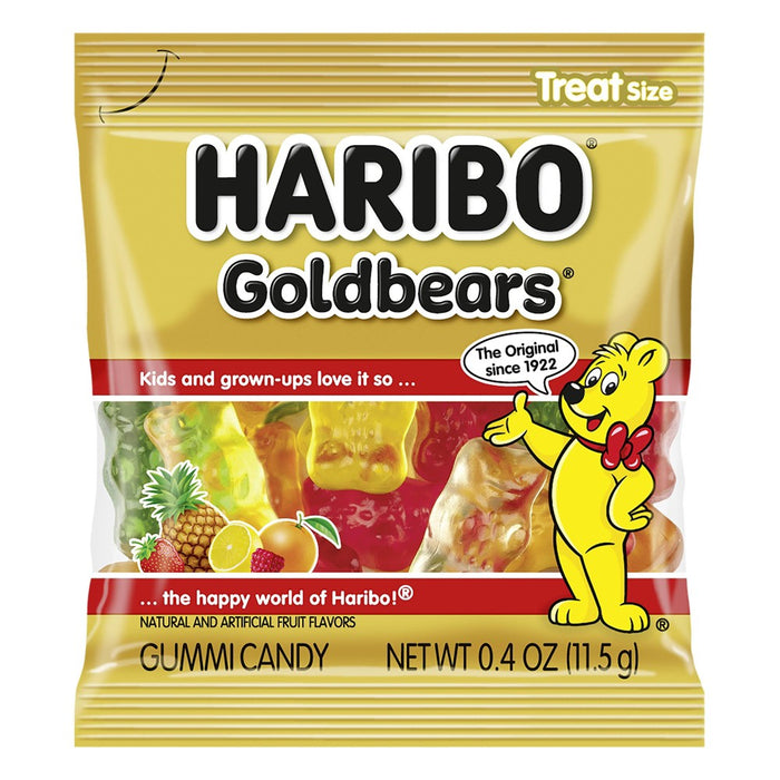 Haribo Halloween Goldbears Gummies Mini Bags - 9.5oz