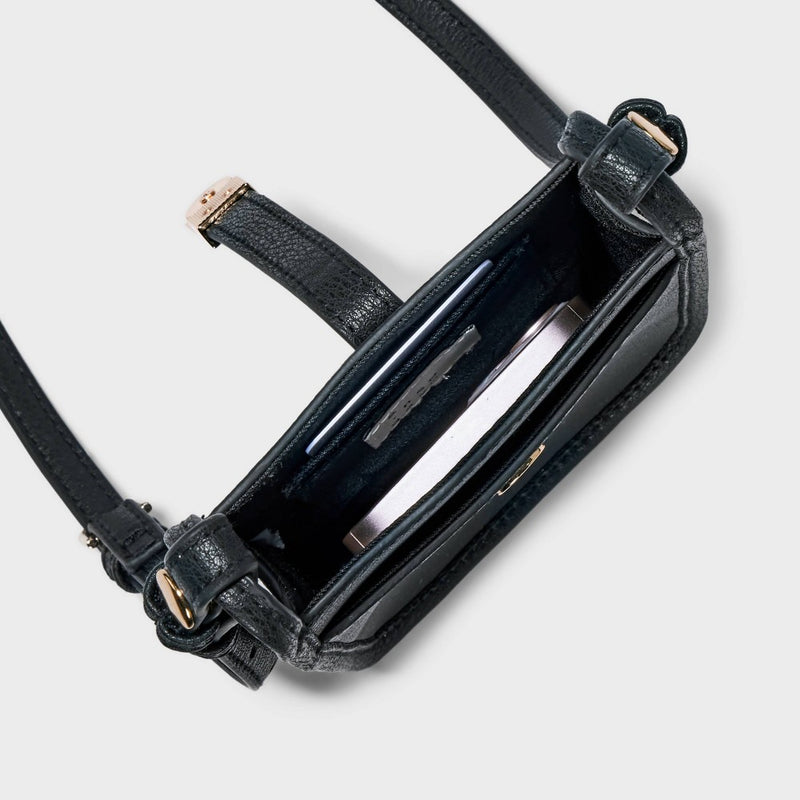 Slip Phone Crossbody Bag - A New Day Black