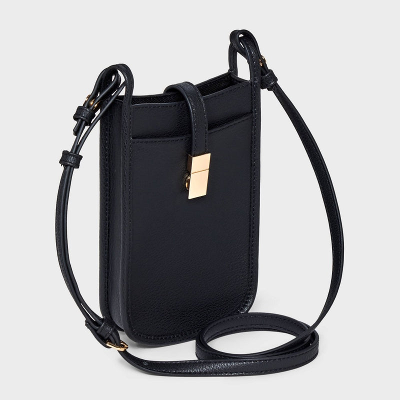 Slip Phone Crossbody Bag - A New Day Black