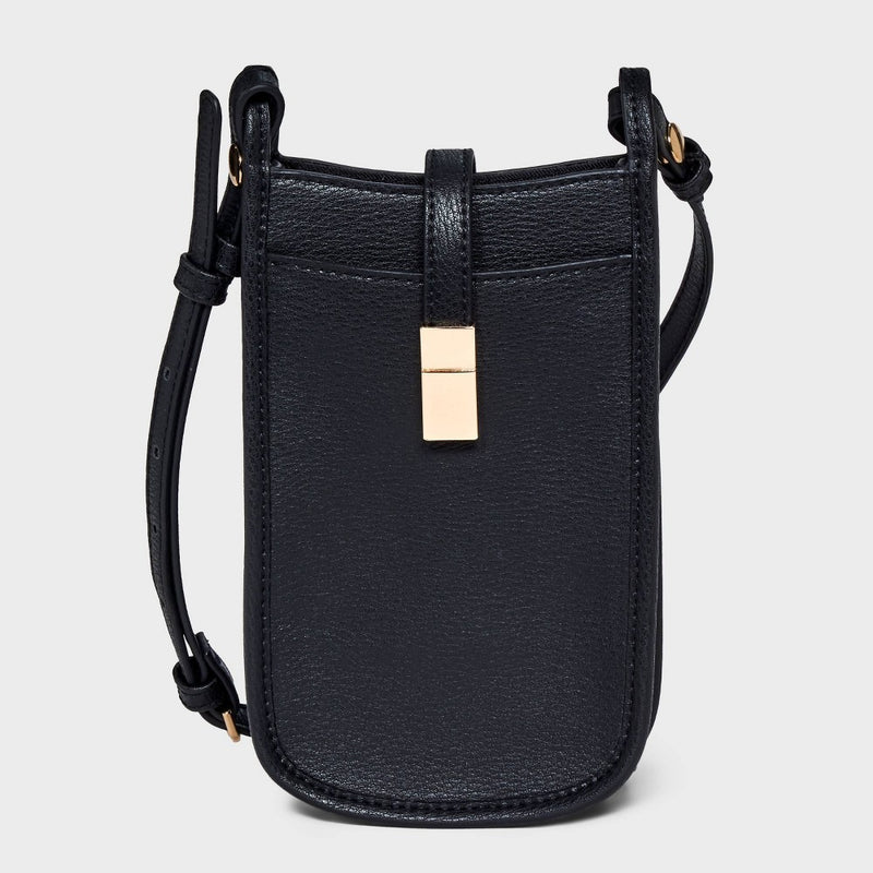 Slip Phone Crossbody Bag - A New Day Black