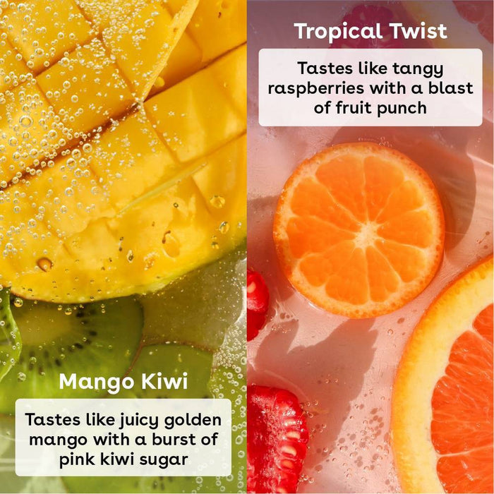 eos Limited Edition Lip Balm - Mango Kiwi & Tropical Twist - 0.14oz/2pk
