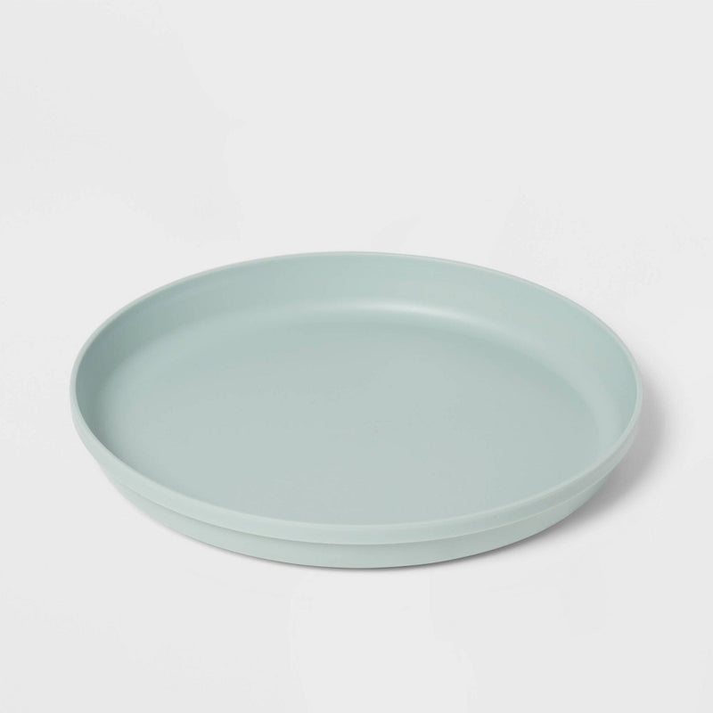 Kids' 6pc 7.4" Plastic Dinner Plate - Pillowfort: BPA-Free, Microwave & Dishwasher Safe, Toddler Dining Set
