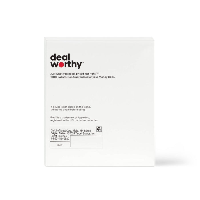 Adjustable Stand for iPads, Tablets & Phones - dealworthy Black