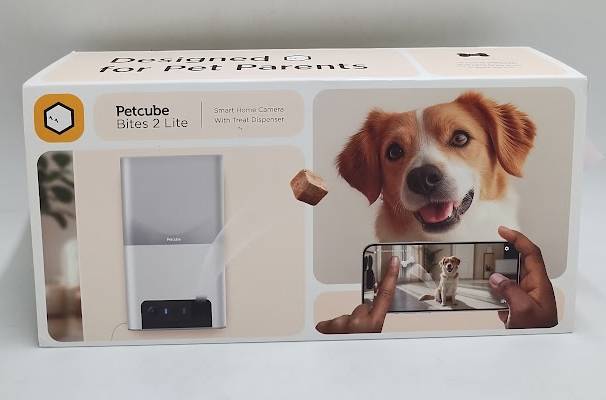 Petcube Bites 2 Lite Pet Monitoring Camera with Phone App and Treat Dispenser