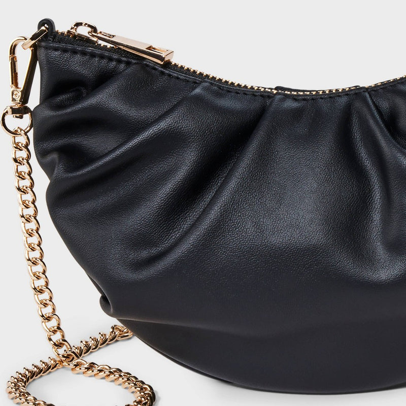 Croissant Crossbody Bag - A New Day Black