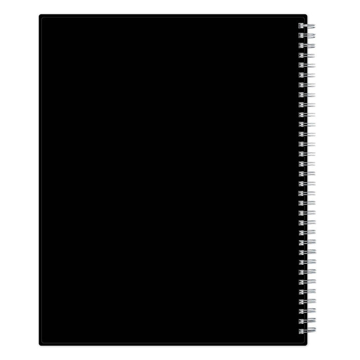 BlueSky 2025 Weekly/Monthly Planner 11.18"x9.37" Wirebound Black: Adult Stationery, Paper, Tabs, January-December