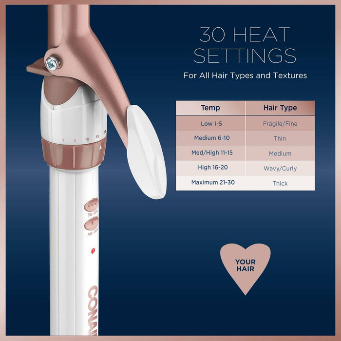 Conair Double Ceramic Curling Iron - 3/4"