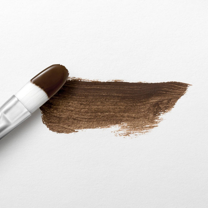 2 fl oz Satin Acrylic Paint Dark Chocolate - Mondo Llama: Multi-Surface, Non-Toxic, Water-Based Craft Paint