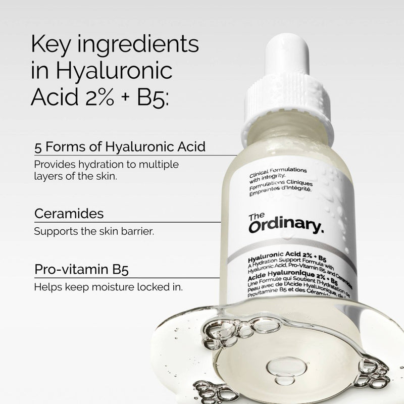 The Ordinary Hyaluronic Acid 2% + B5 - 1 fl oz - Ulta Beauty