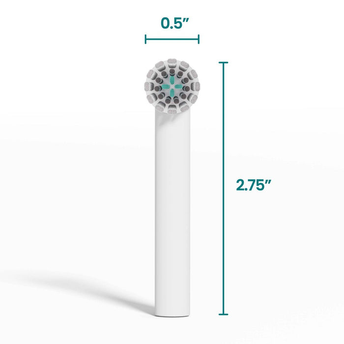 quip 360 Oscillating Brush Head Refill - White - 2pk