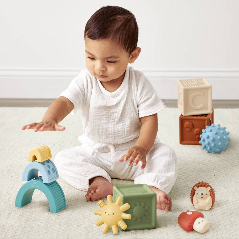 Itzy Ritzy Blocks Stacking Toy - 10pc