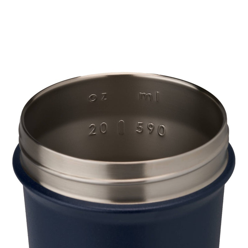 BlenderBottle 25oz Strada Sleek Stainless Steel Tumbler - Navy/Teal
