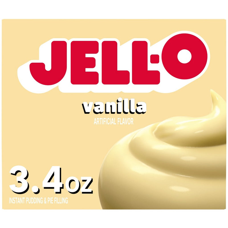 JELL-O Instant Vanilla Pudding & Pie Filling - 3.4oz