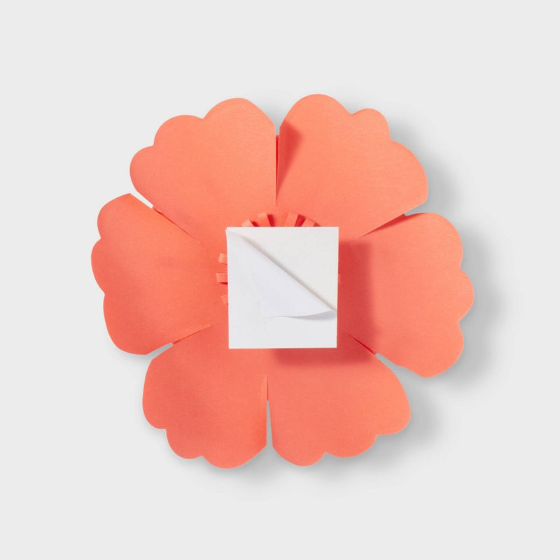 Birthday Bow - Spritz: Coral Pink Gift Wrapping Accessory, Solid Pattern, FSC Certified