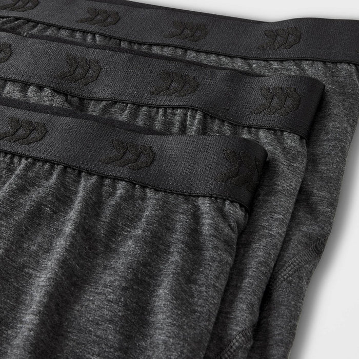 Men's All Day Active Trunks 3pk - All In Motion Black M