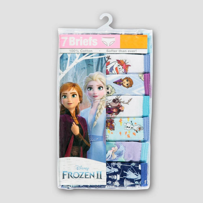 Toddler Girls' Disney 7pk Frozen Briefs - 4T