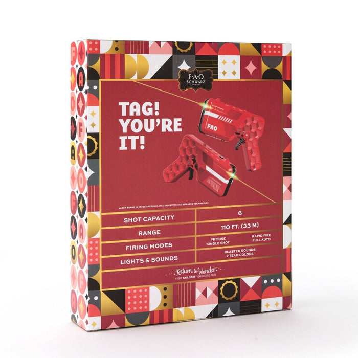 FAO Schwarz Laser Tag Action Pack 2-Player Battle Set