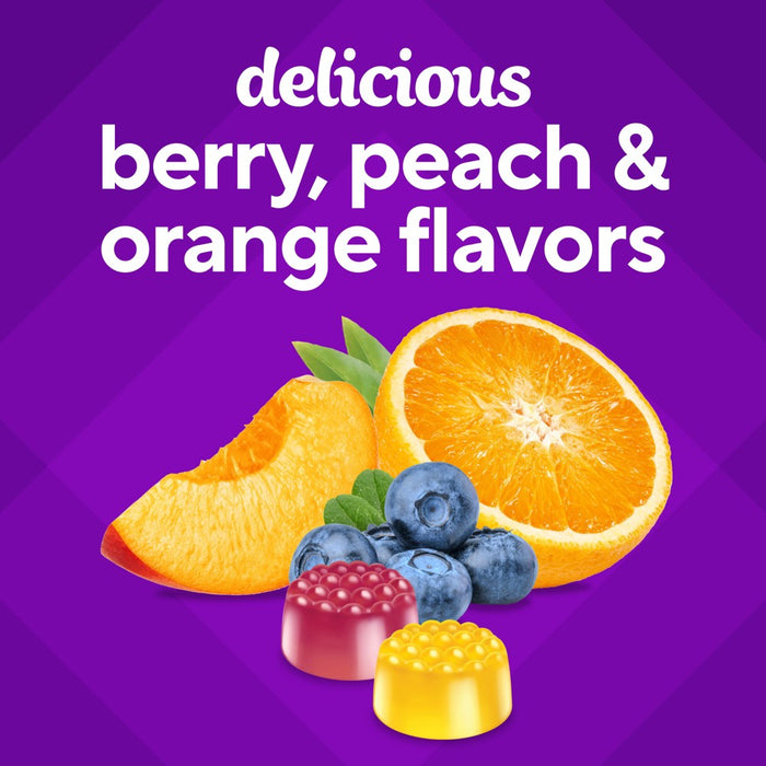 Vitafusion MultiVites Adult Multivitamins Daily Gummy Vitamins - Berry, Peach and Orange Flavored - 150ct