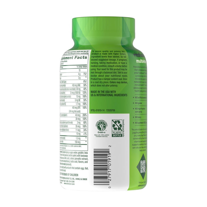 Vitafusion MultiVites Adult Multivitamins Daily Gummy Vitamins - Berry, Peach and Orange Flavored - 150ct