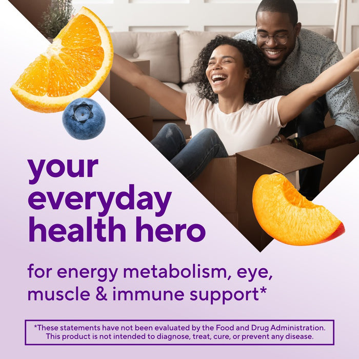 Vitafusion MultiVites Adult Multivitamins Daily Gummy Vitamins - Berry, Peach and Orange Flavored - 150ct