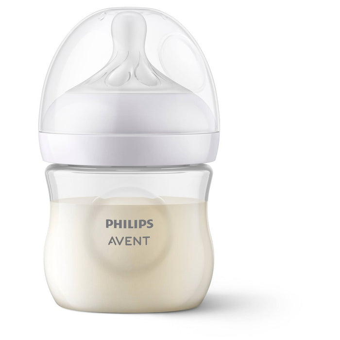 Philips Avent Natural Baby Bottle with Natural Response Nipple - Clear - 4oz