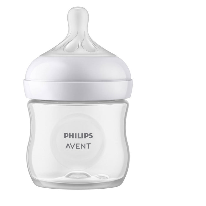 Philips Avent Natural Baby Bottle with Natural Response Nipple - Clear - 4oz