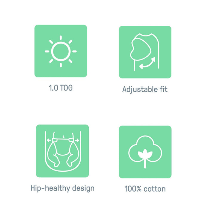SwaddleMe By Ingenuity Original Swaddle Wrap - Sunset Space - S/M - 0-3M