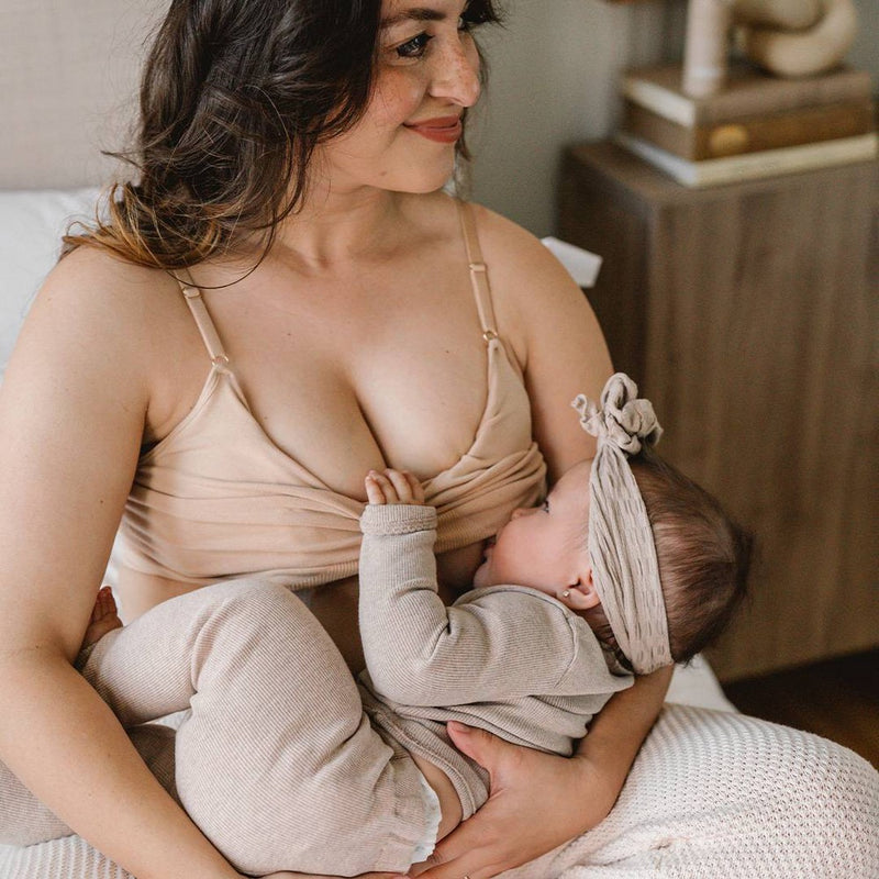 Boobie Women's Adaptive Pumping and Nursing Bralette - L/XL