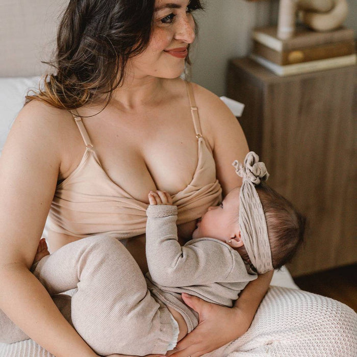 Boobie Women's Adaptive Pumping and Nursing Bralette - L/XL