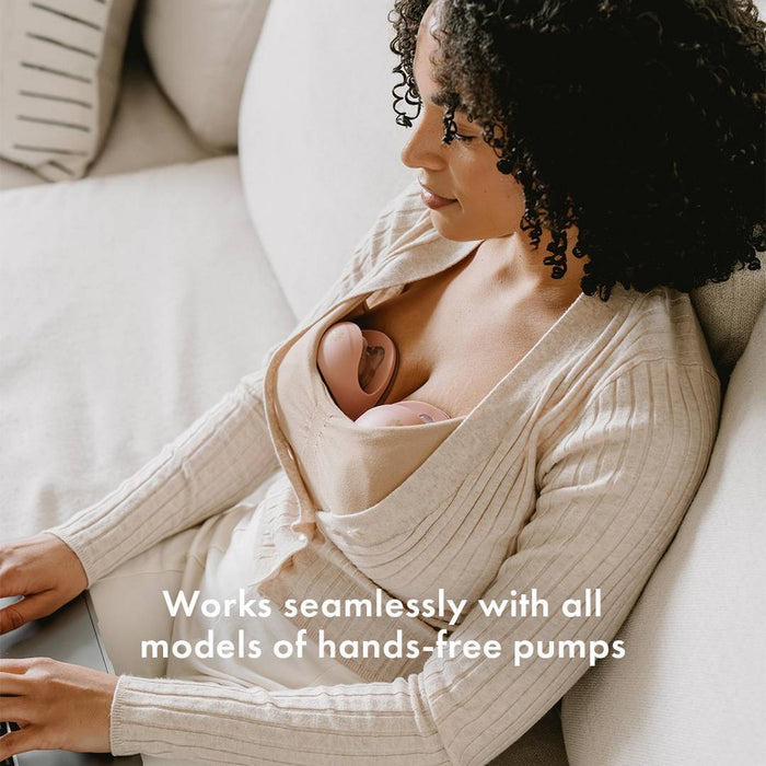 Boobie Women's Adaptive Pumping and Nursing Bralette - L/XL