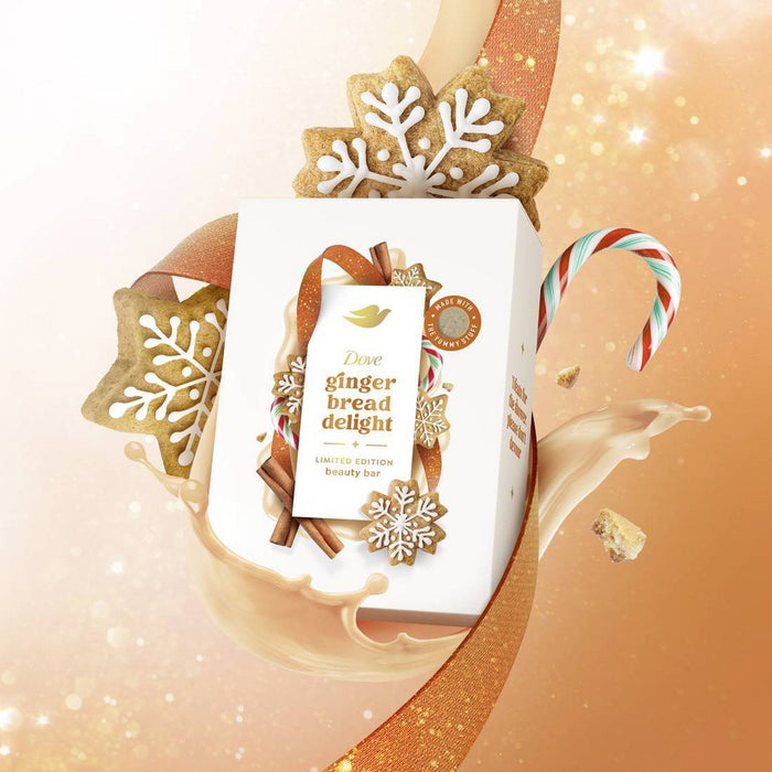 Dove Beauty Limited Edition Holiday Treat Bar Soap - Gingerbread Delight - 5 oz
