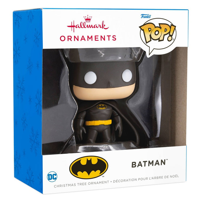 Hallmark Funko POP! DC Comics Batman Christmas Tree Ornament: Collectible, Indoor Decoration, No Battery Required