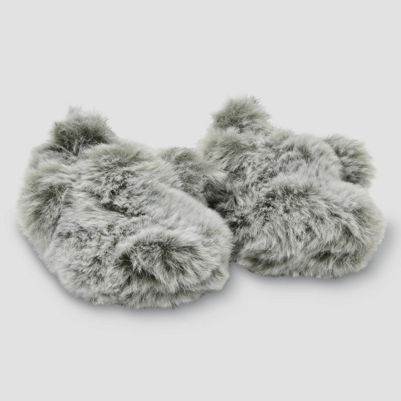 Carter's Just One You? Baby Const B Bear Slippers - Gray 0-3M