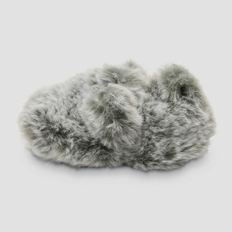 Carter's Just One You? Baby Const B Bear Slippers - Gray 0-3M