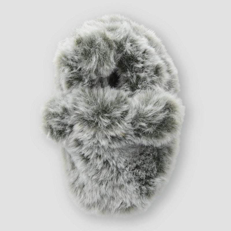 Carter's Just One You? Baby Const B Bear Slippers - Gray 0-3M