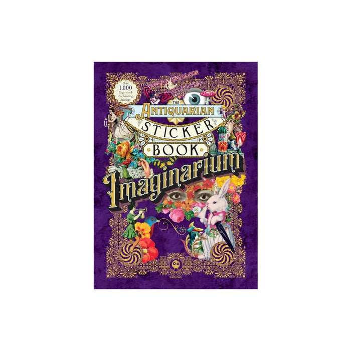 The Antiquarian Sticker Book: Imaginarium - by Odd Dot (Hardcover)