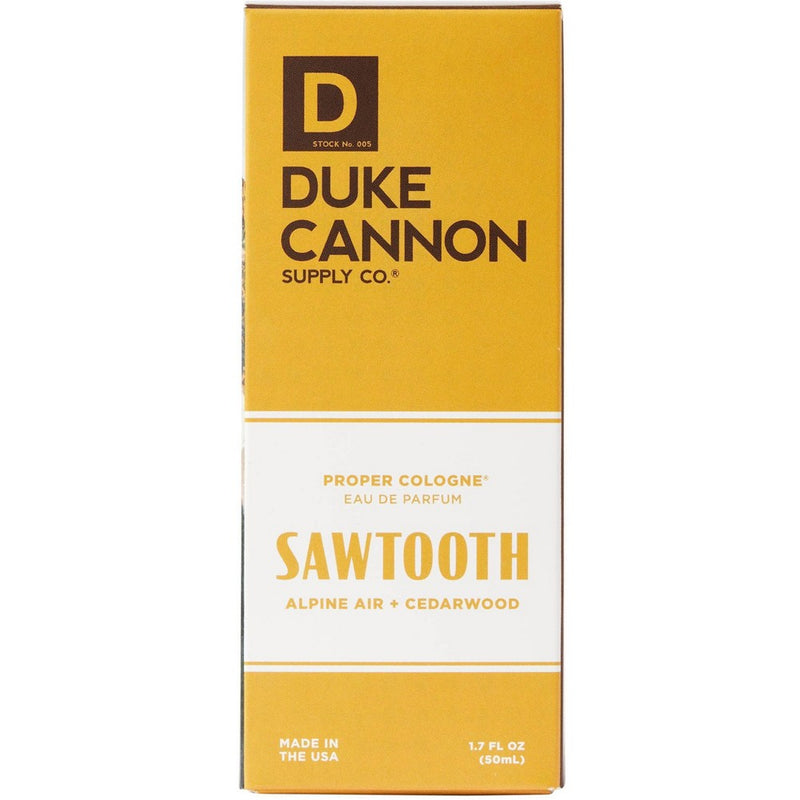 Duke Cannon Sawtooth Proper Cologne - Alpine Air & Cedarwood Cologne for Men's - 1.7 fl. oz