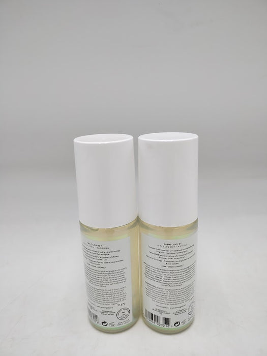 2 PACK !! Tanologist Mini Water Sunless Tanning Treatment - Dark - 3.38 fl oz