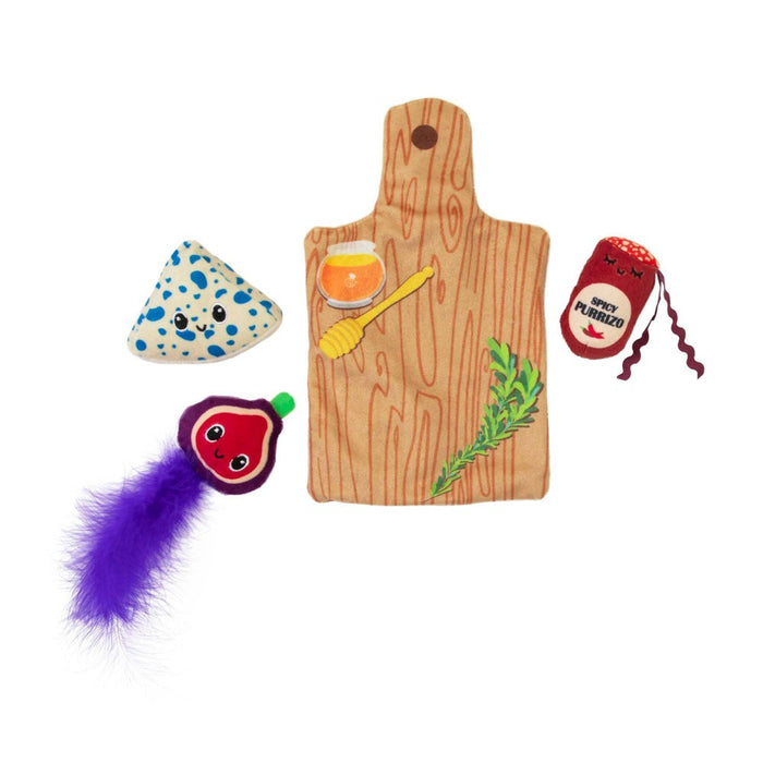 Quirky Kitty Charcuterie Play Mat Cat Toy