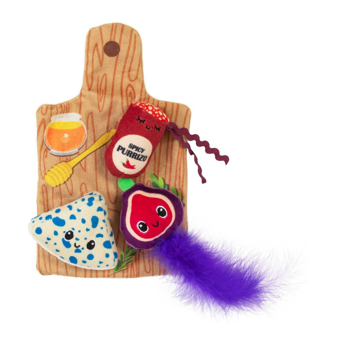Quirky Kitty Charcuterie Play Mat Cat Toy