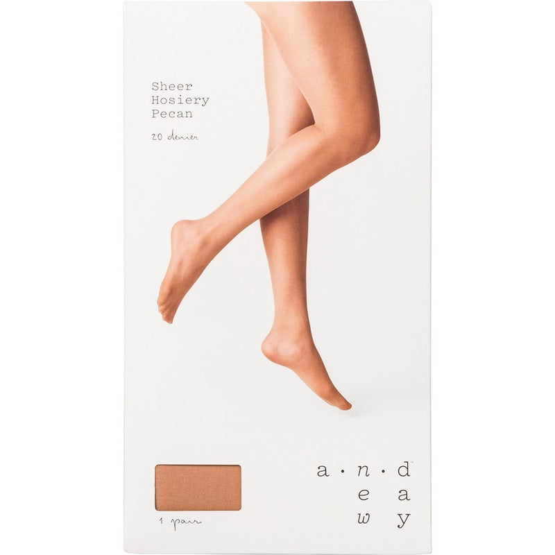 Women's 20D Sheer Nudes - A New Day Pecan S/M