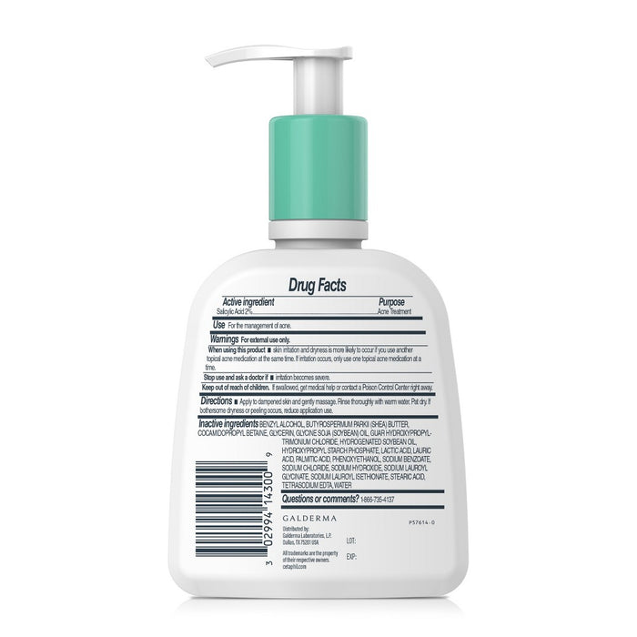 Cetaphil Gentle Clear Salicylic Acid Acne Pore Cleanser - 8oz