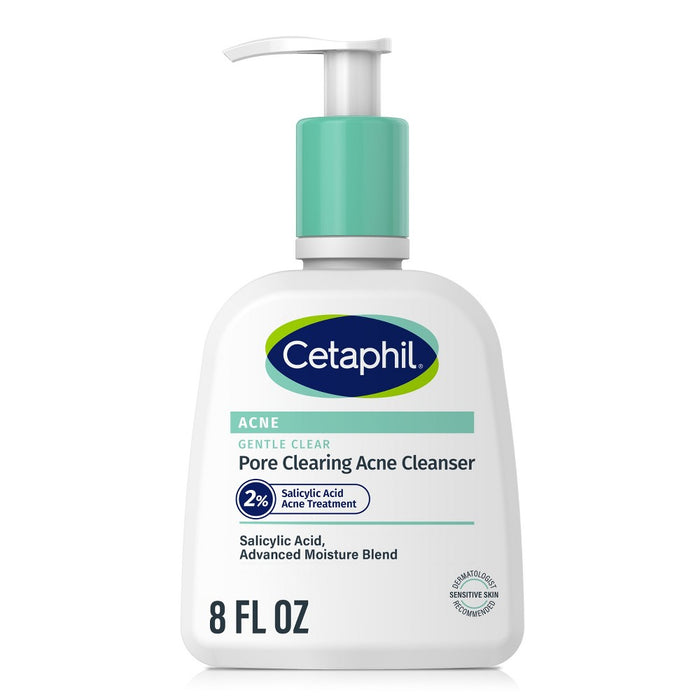 Cetaphil Gentle Clear Salicylic Acid Acne Pore Cleanser - 8oz