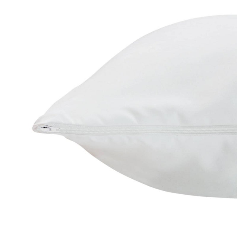 Standard/Queen Maximum Bed Bug and Allergy Protection Pillow Protector White - AllerEase: Hypoallergenic, Zippered, Moisture-Wicking Fabric