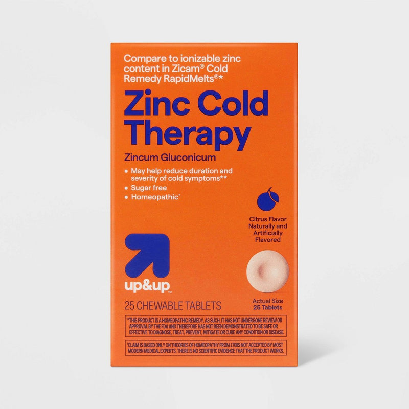 Quick Dissolve Cold Shortening Tablets - Citrus - 25ct - up&up
