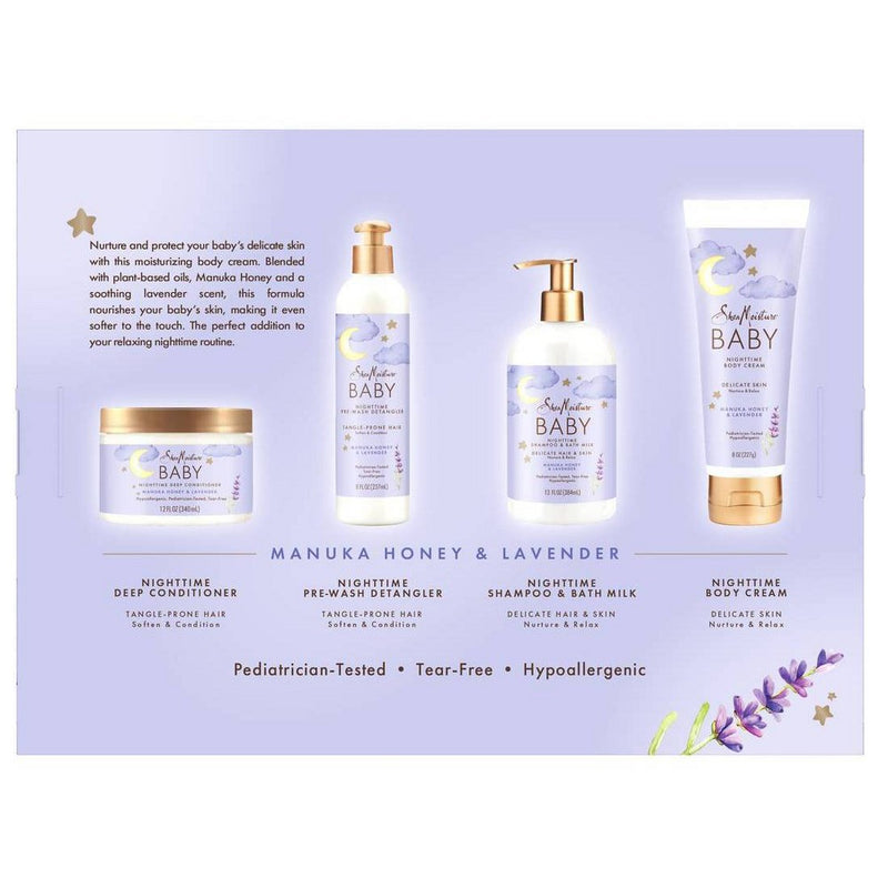 SheaMoisture Baby Nighttime Care Gift Set - 4pk