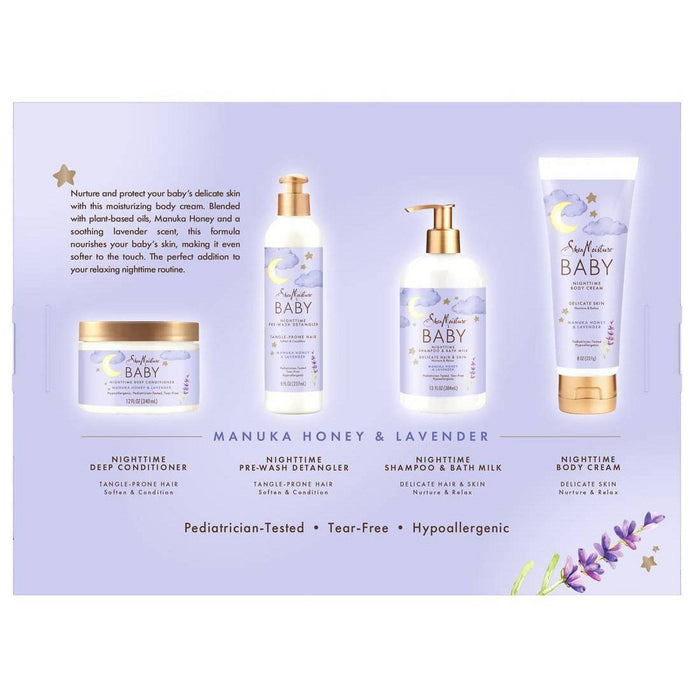 SheaMoisture Baby Nighttime Care Gift Set - 4pk