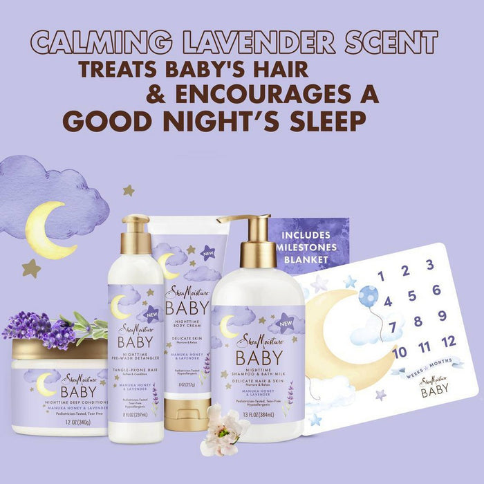 SheaMoisture Baby Nighttime Care Gift Set - 4pk