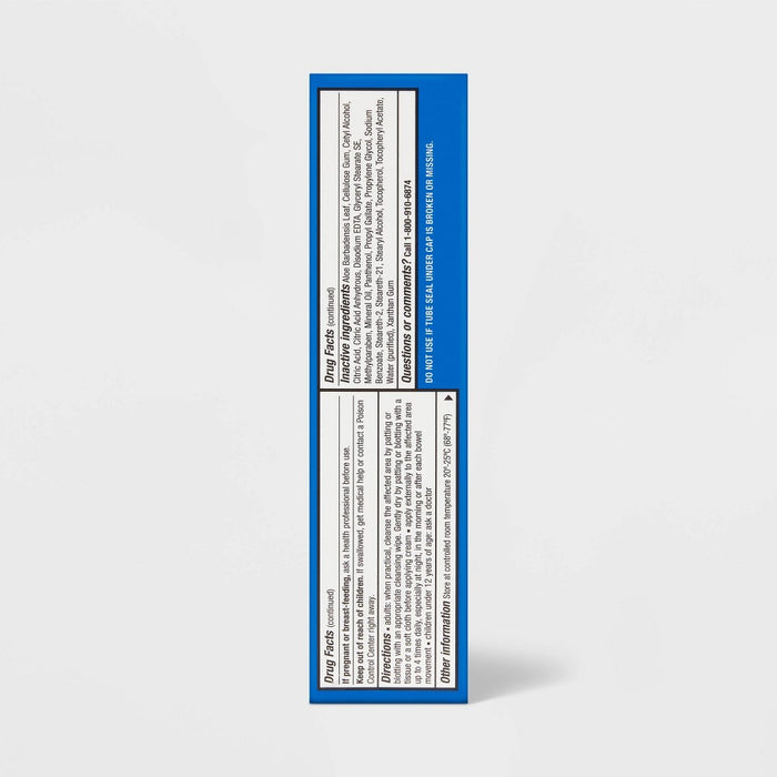 Rapid Relief Hemorrhoid Cream with 5% Lidocaine - 1oz - up&up