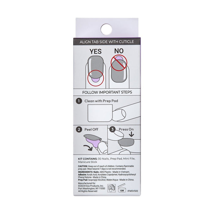 imPRESS Press-On Manicure Fake Nails - Model - 33ct